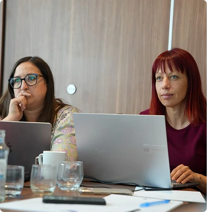 alice-and-elena-attend-session