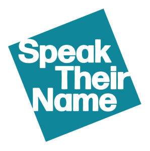 Speak Their Name logo