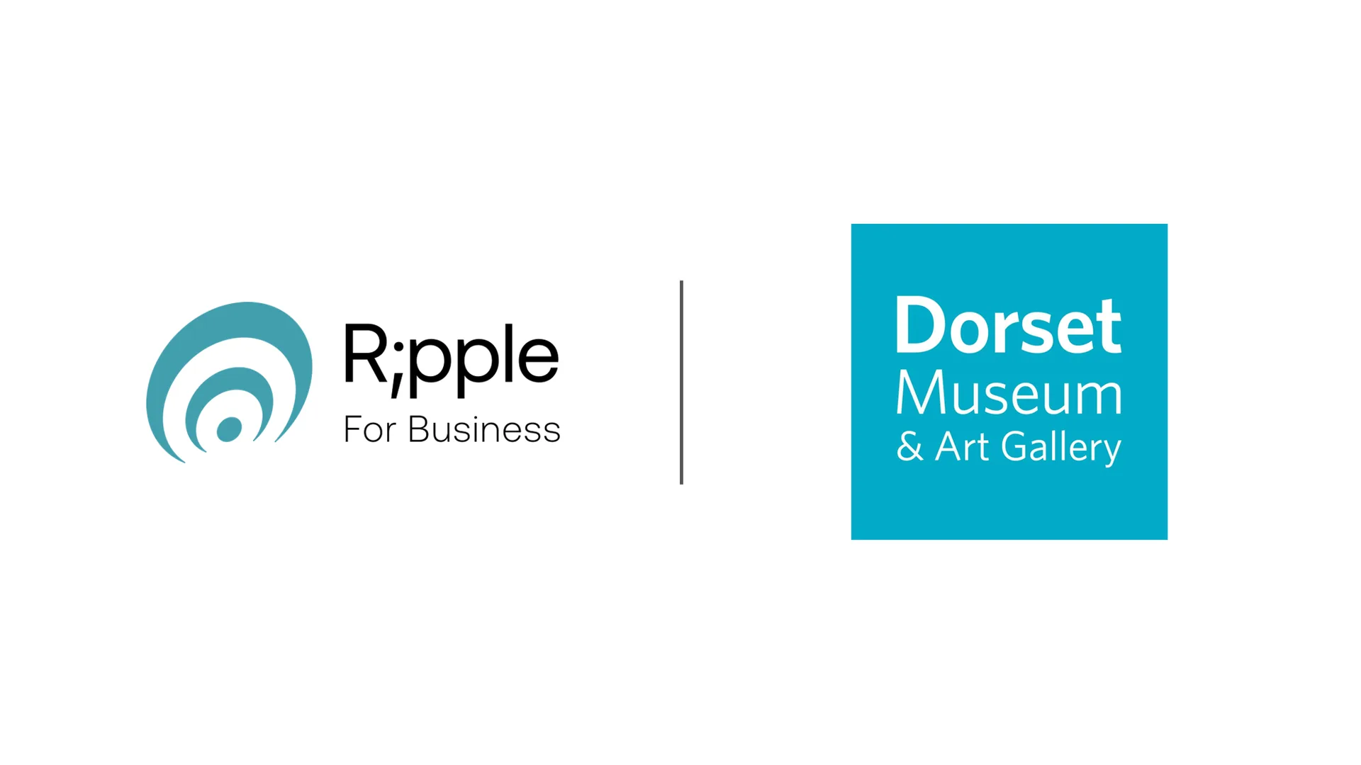 Ripple For Business and Dorset Museum & Art Gallery logos side by side